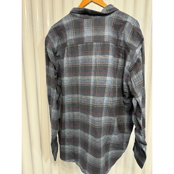 Weatherproof Vintage Men's XXL Lightweight Plaid Flannel Long Sleeves Shirt NWT - Picture 4 of 5